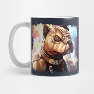 Steampunk robotic dog Mug